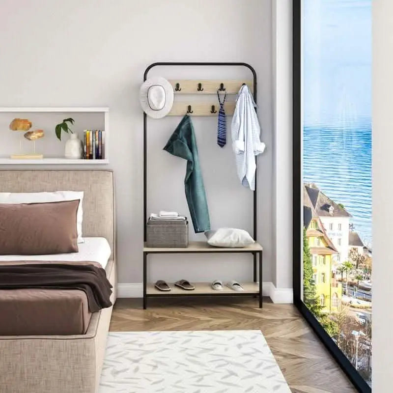 جزامة مع علاقة ملابس