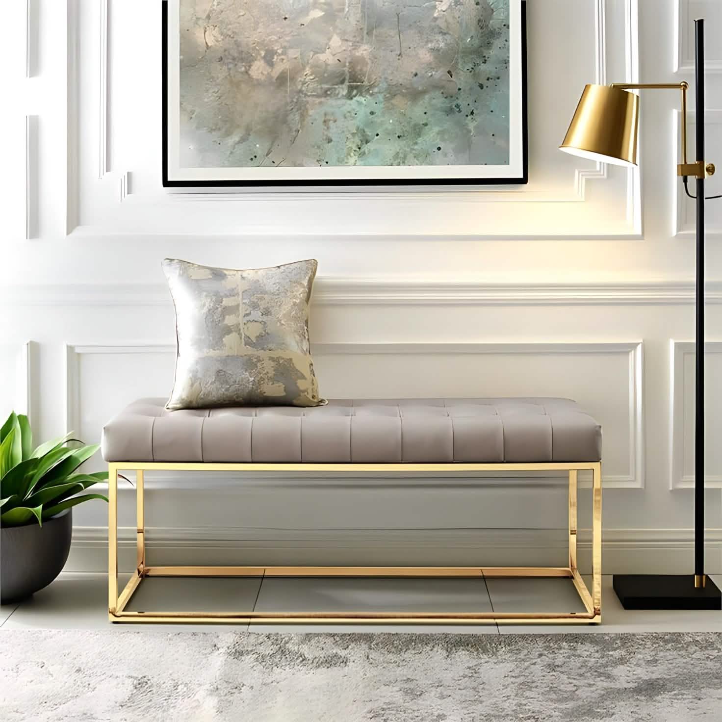 بانكيت معدن ذهبي