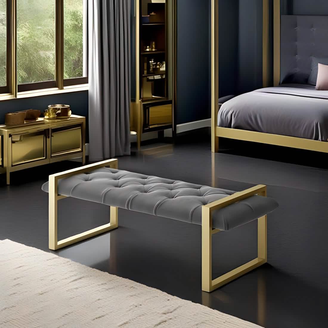 بانكيت معدن ذهبي