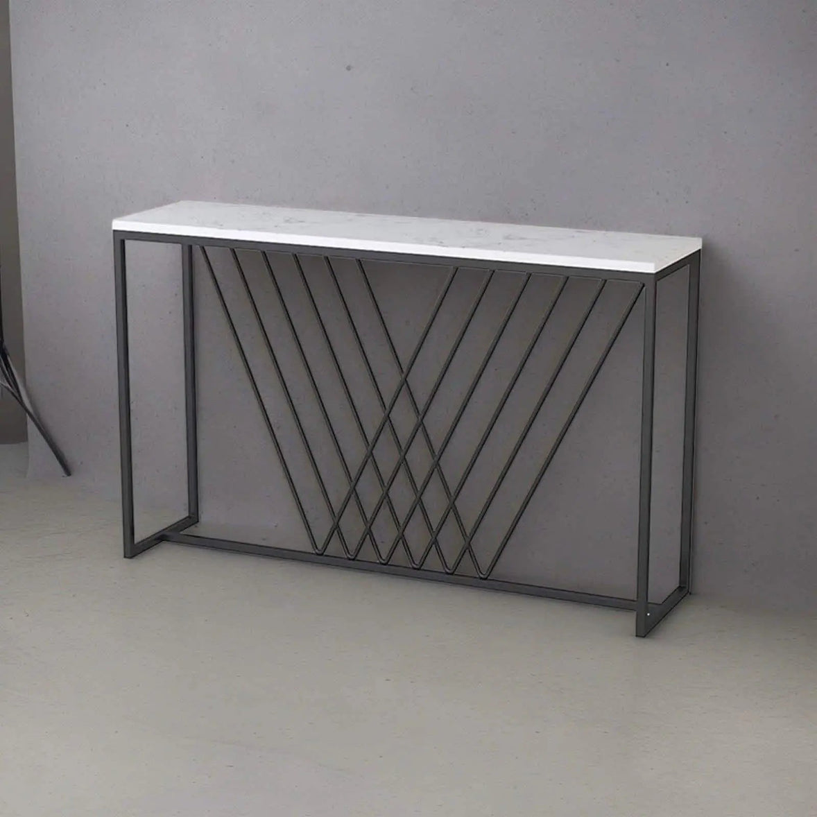 كونسول بسطح رخام