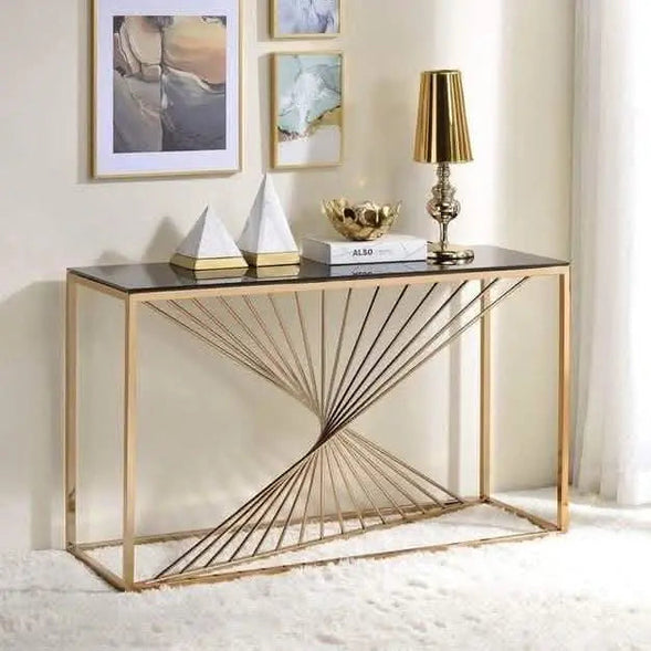 كونسول بسطح زجاج