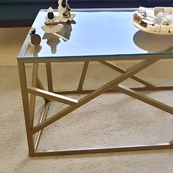 ترابيزة قهوة زجاج