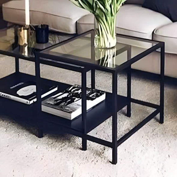 ترابيزة جانبية زجاج