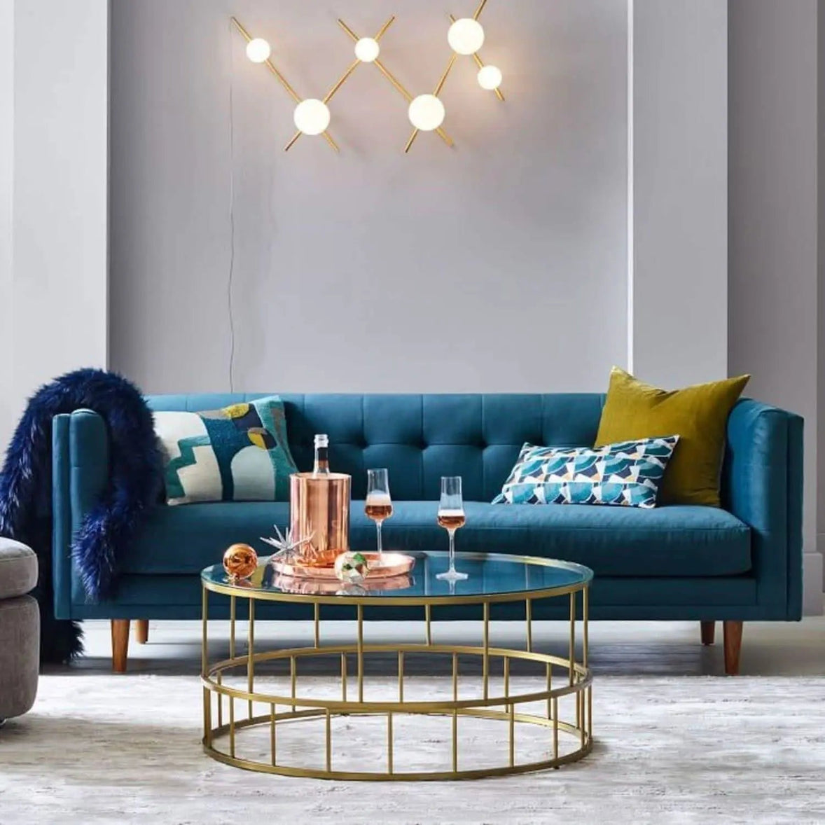 ترابيزة قهوة دائرية