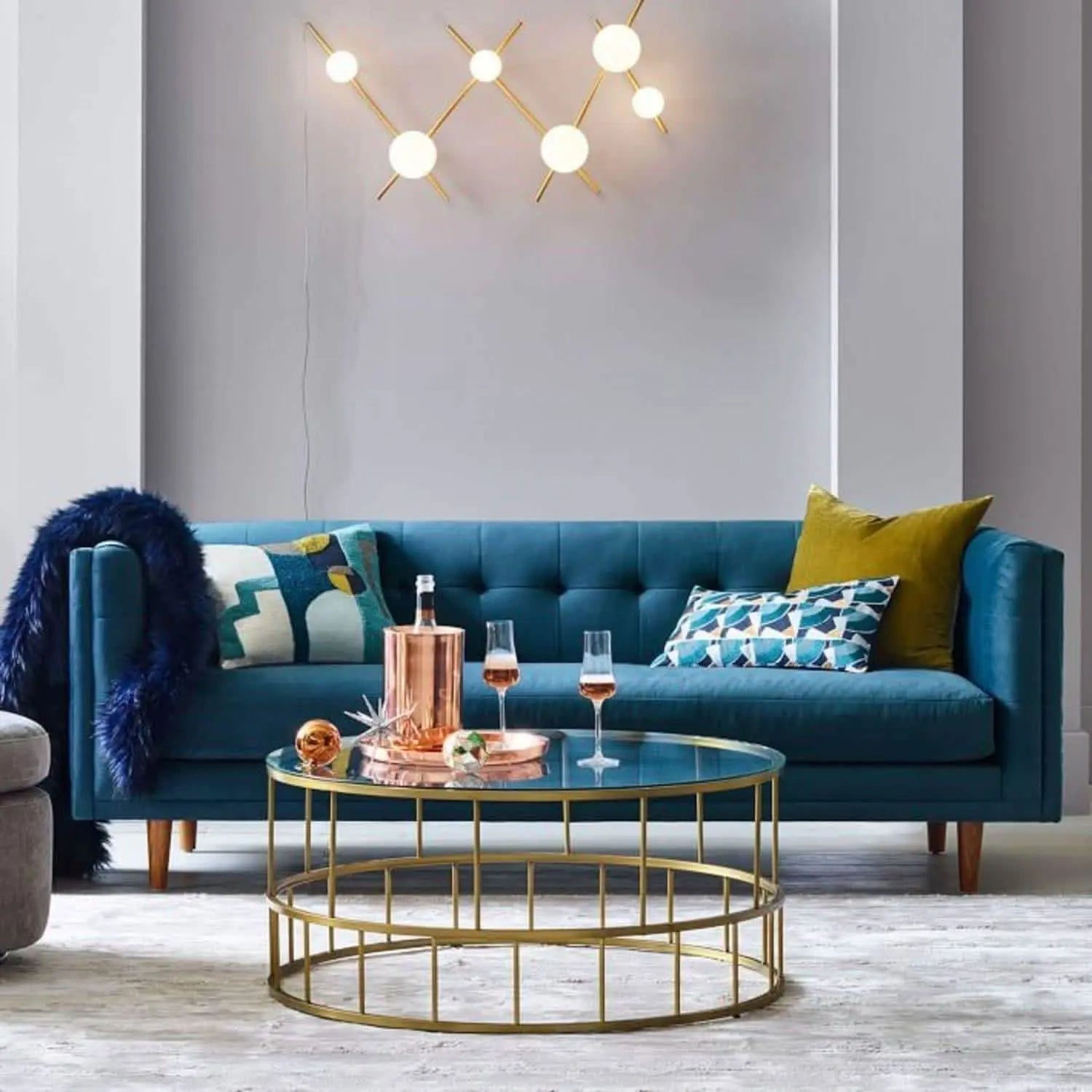 ترابيزة قهوة دائرية