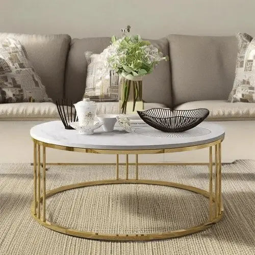 ترابيزة قهوة دائرية