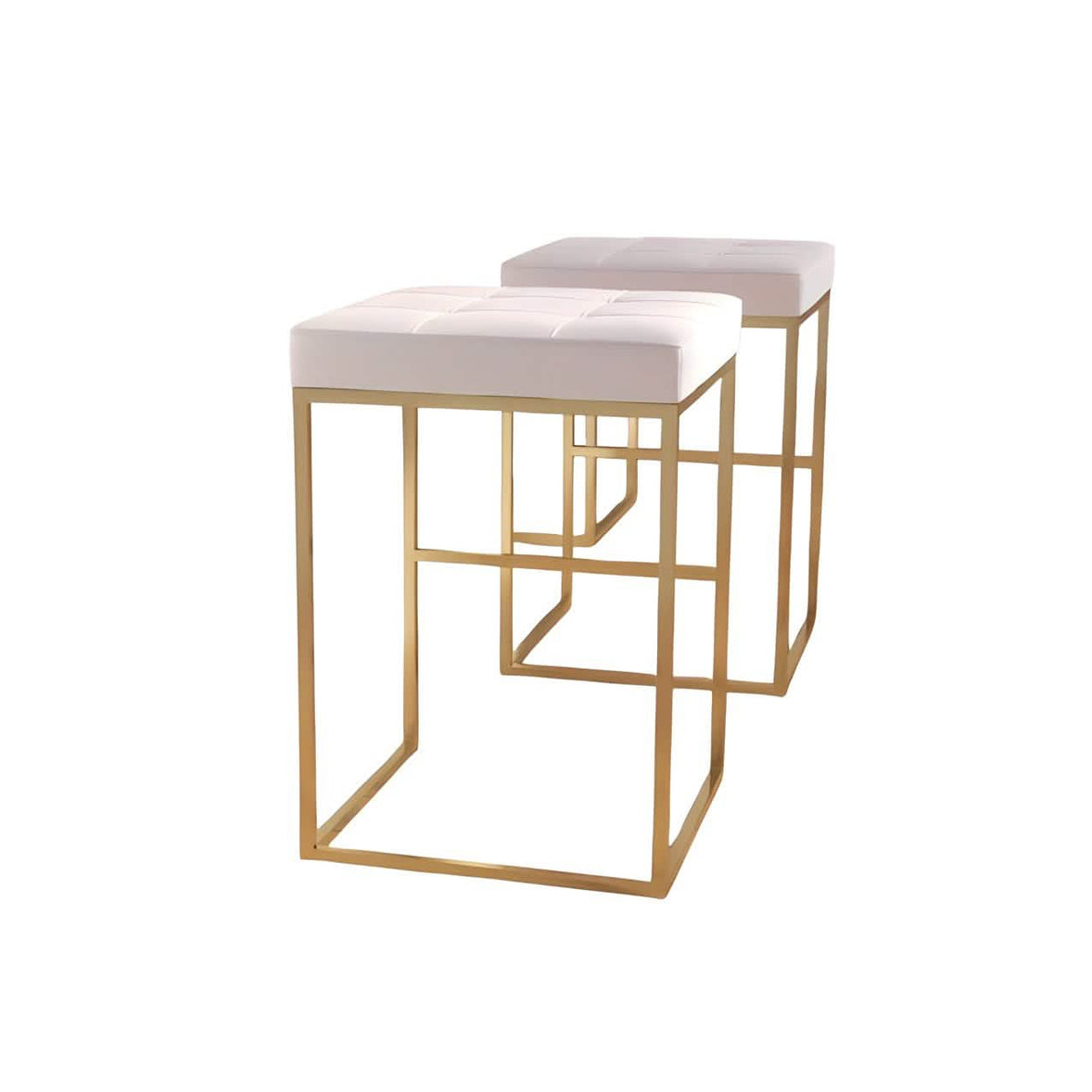 كرسي بار معدن و جلد