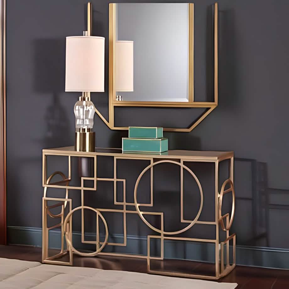 كونسول بسطح زجاج