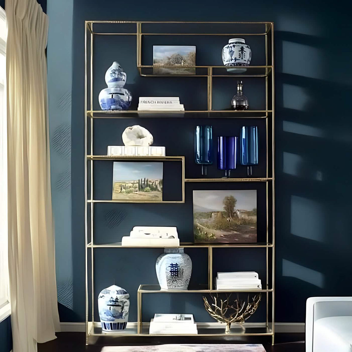 وحدة أرفف معدن