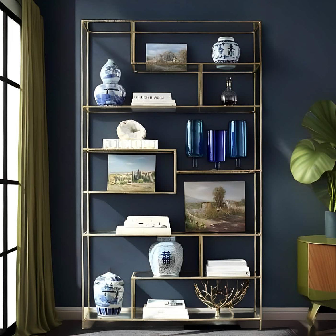 وحدة أرفف معدن