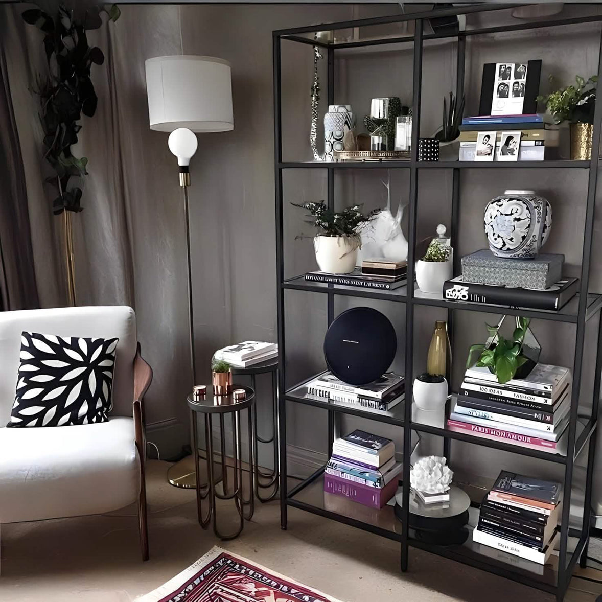 وحدة أرفف معدن