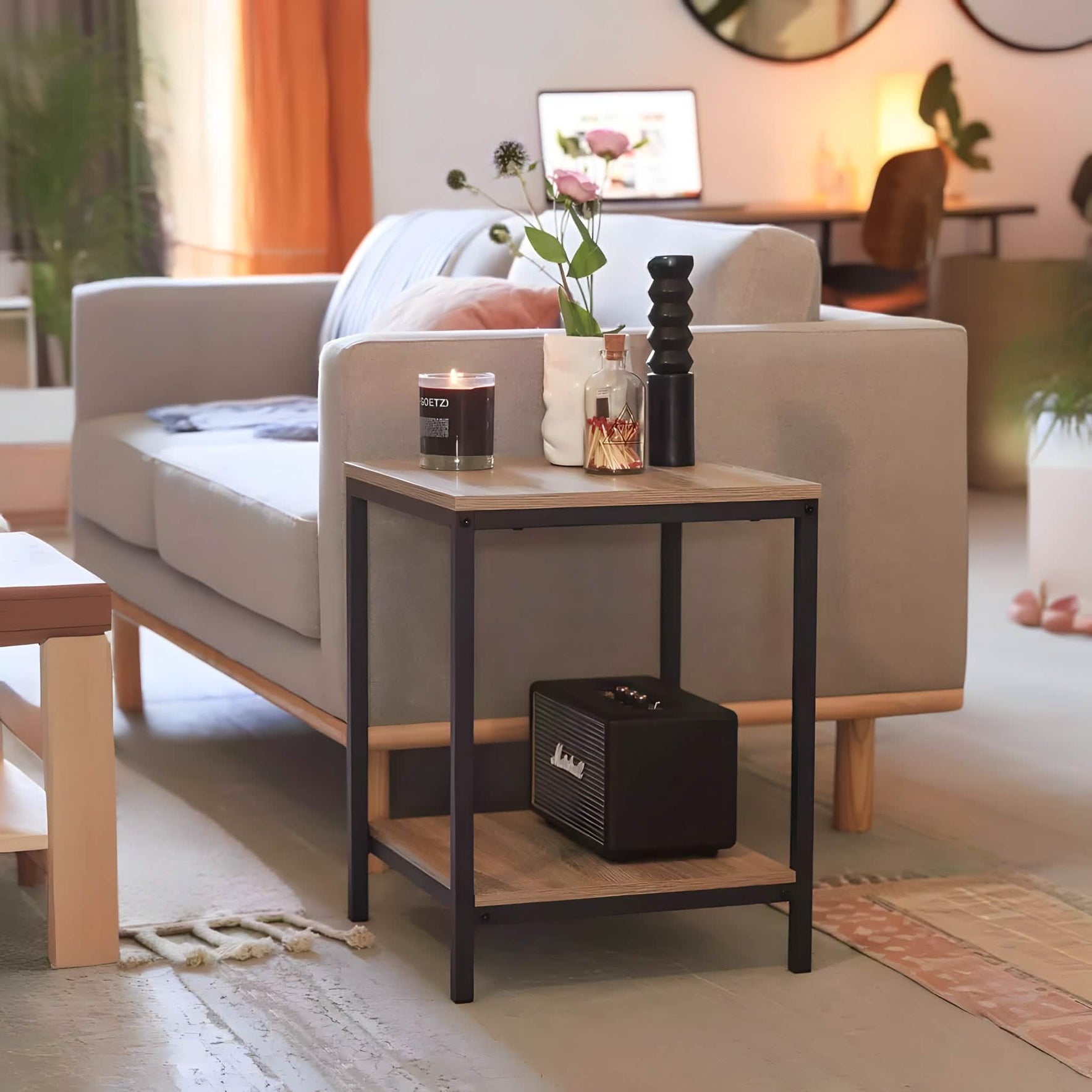 ترابيزة جانبية ام دي اف