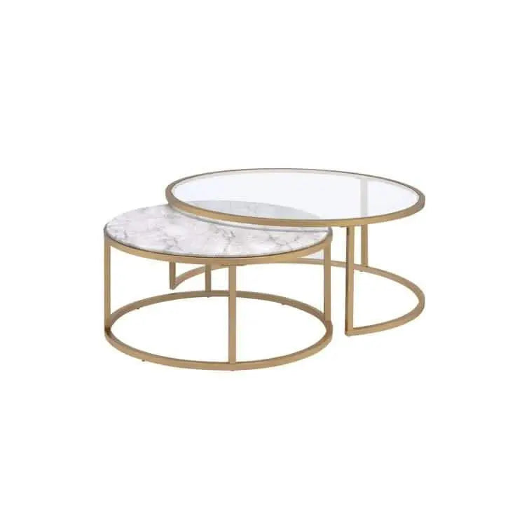 ترابيزة قهوة متداخلة معدن