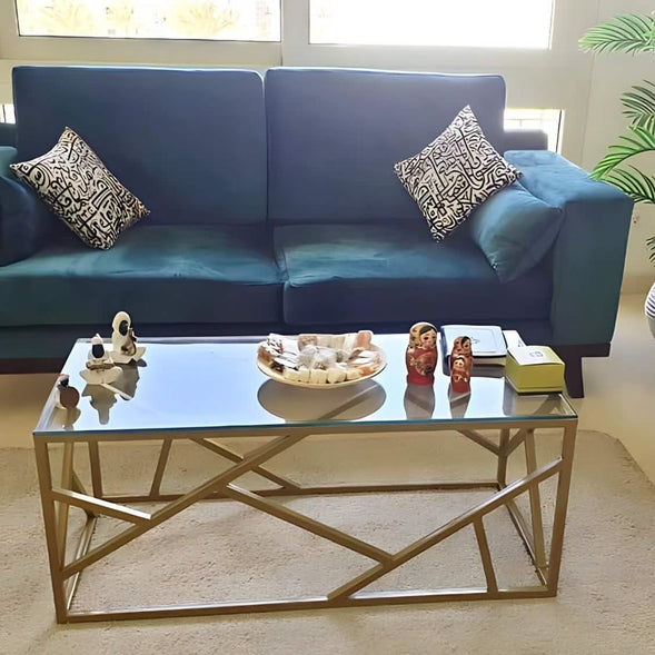 ترابيزة قهوة زجاج