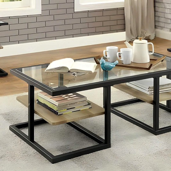 ترابيزة قهوة زجاج