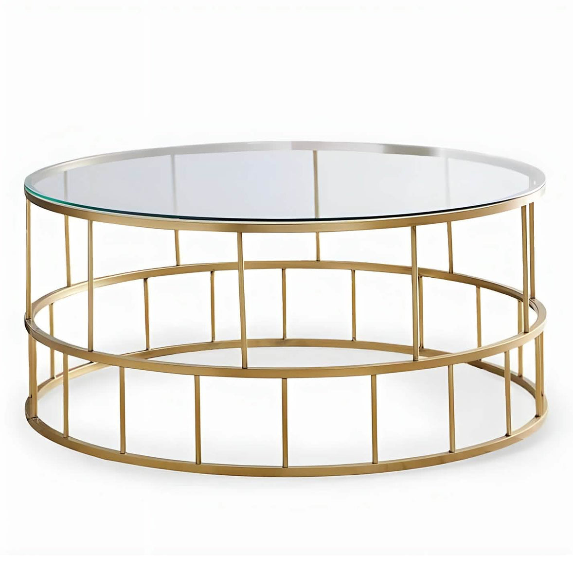 ترابيزة قهوة بسطح زجاج