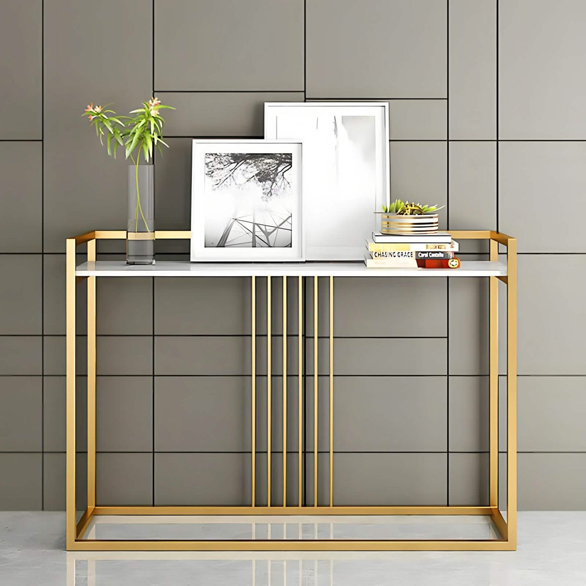 كونسول بسطح زجاج